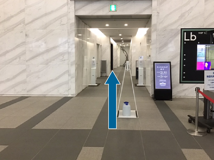 NBF品川タワー（東京都港区港南）のエントランスの様子